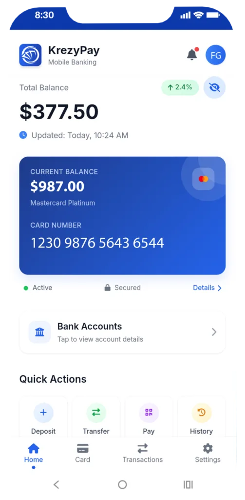 KrezyPay App