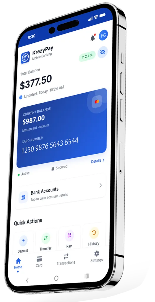 KrezyPay Mobile App