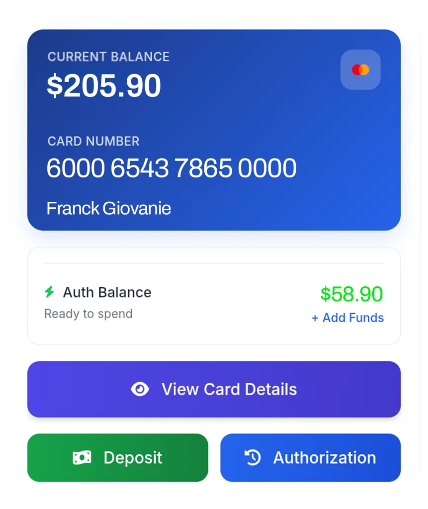 Card Detail